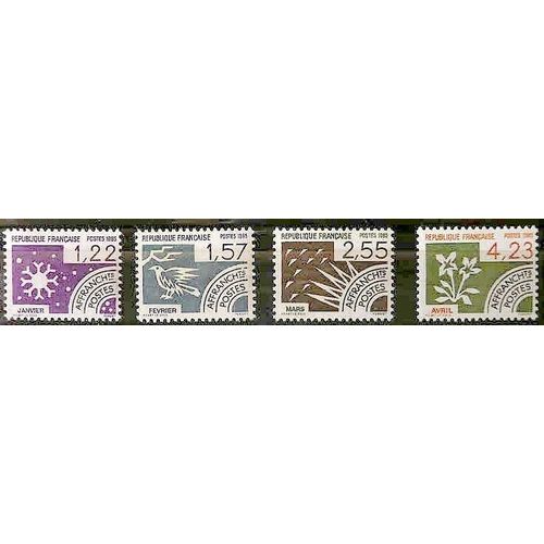 France 1985   Serie Timbres Preobliteres