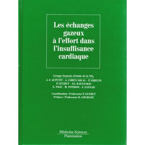 Les Échanges Gazeux À L'effort Dans L'insuffisance Cardiaque