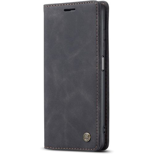 Coque Compatible Avec Xiaomi Redmi Note 10/Redmi Note 10s,Coque Rabat Cuir Avec Magnetique,Housse Protection Portefeuille Etui Cartes Stand Fonction (Noir)