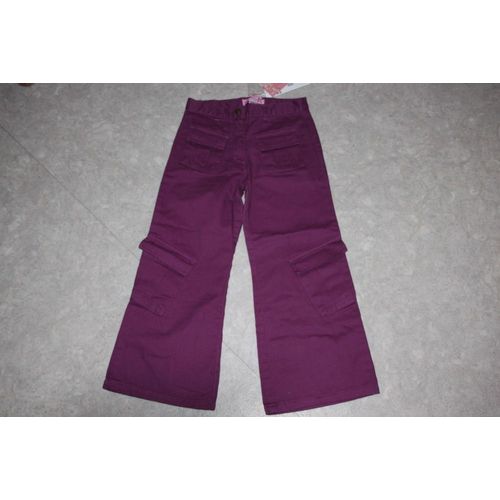 Pantalon Aubergine Taille 6 Ans Neuf Orchestra