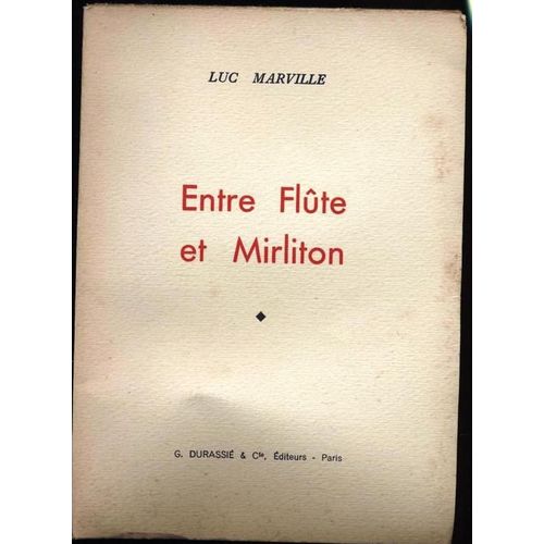 Entre Flute Et Mirliton