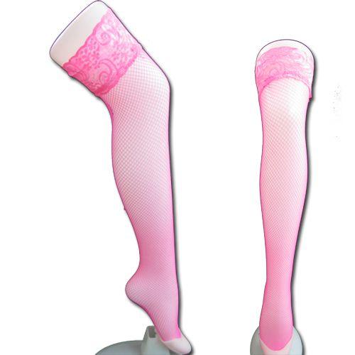 Bas Sexy Extensible Élastique (Chaussette Collant) Rose  Japonais