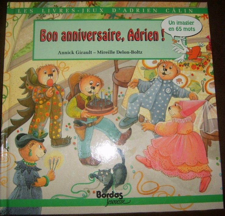 Les Livres Jeux D Adrien Calin Tome 6 Bon Anniversaire Adrien Rakuten
