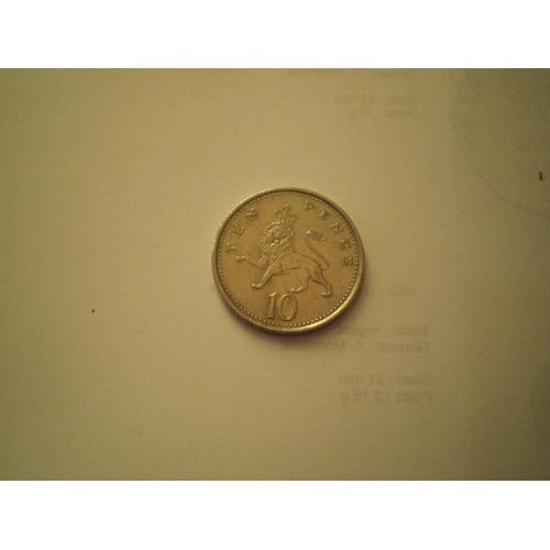 G.B 10 Pence 1992 De Circulation
