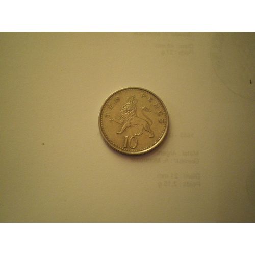 G.B 10 Pence 1992 De Circulation