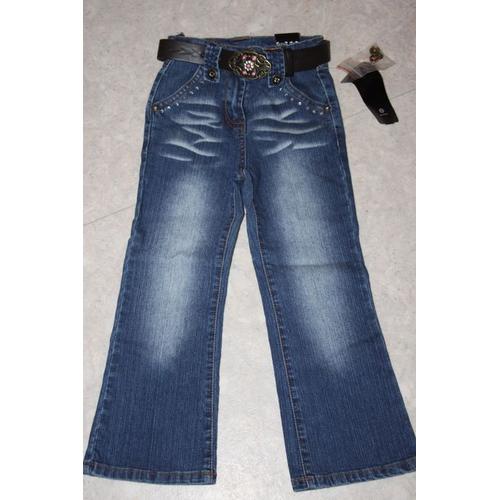 Jean  Taille 5 Ans Neuf Bleu C&a