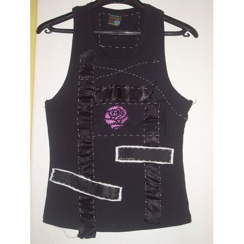 T-Shirt Lola Espeleta Noir Taille 2 (38) Superbes Détails