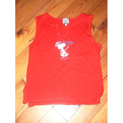 T-Shirt Snoopy Rouge Taille 34/36