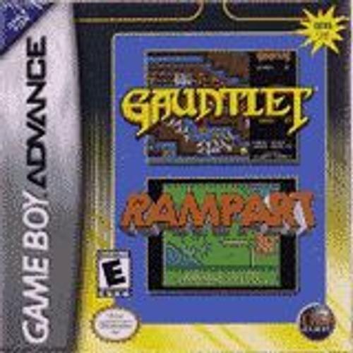 Gauntlet And Rampart Dual Pack Game Boy Advance