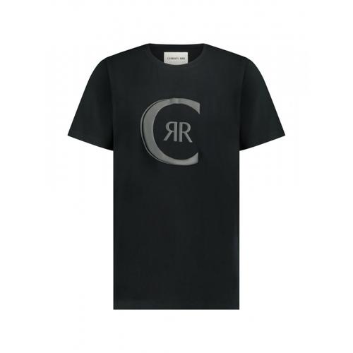 Cerruti 1881 T-Shirt Pour Homme Manches Courtes Arco Noir