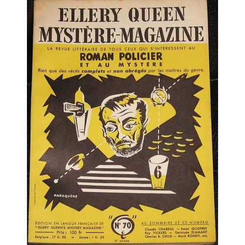 Ellery Queen Mystère Magazine  N° 70