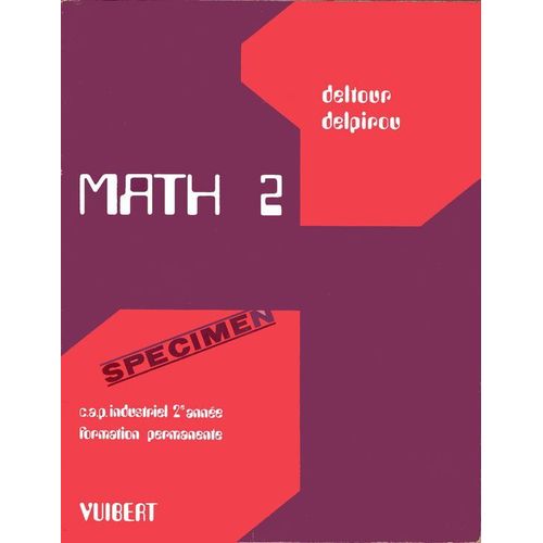 Math - N° 2, 1 - Math