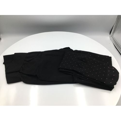 Collant De Contention Ethere Plumetis Varisan T2 C Noir / Rose 
