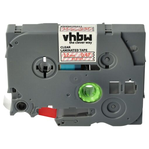 vhbw Ruban compatible avec Brother PT 1250, 1200S, 1230PC, 1200P, 1...