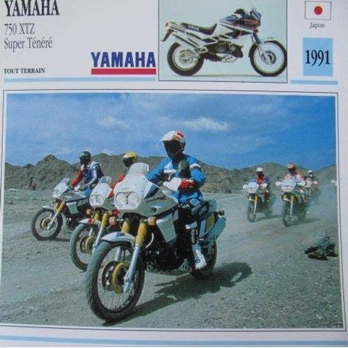 Yamaha 750 Xtz Super Ténéré