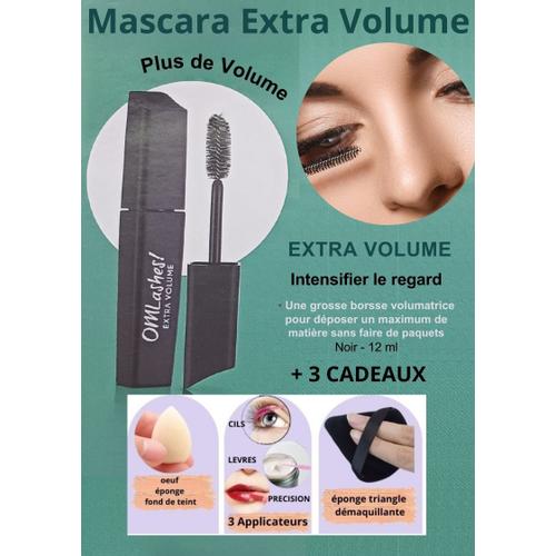 Mascara Noir Extra Volume Flormar Noir