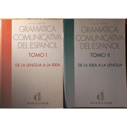 Gramática Comunicativa Del Español-Tomo 1 & 2