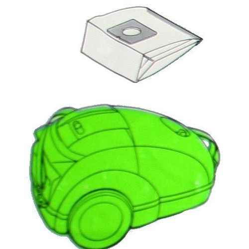 Menalux T158 - Lot de 10 sacs aspirateur pour Team International 1200, VC105 - KAISUI KE975, KE976