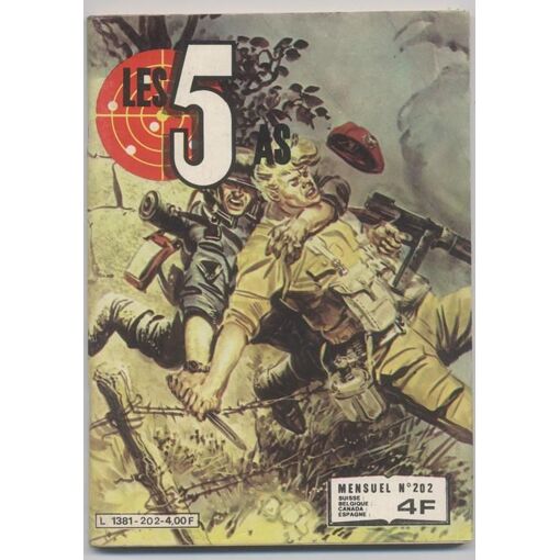 *Les  5 As *  N° 202 : Les 5 As Bd Petit Format
