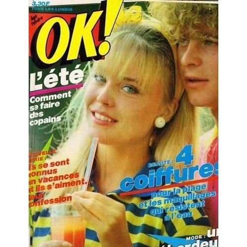 Ok Age Tendre  N° 339 : 1982 Les Charlots/Francois Valery/Alix/Daniel Balavoine/Rita Marley/Marie Myriam/Telephone/Didier Barbelivien/Guillermo Vilas Caroline De Monaco