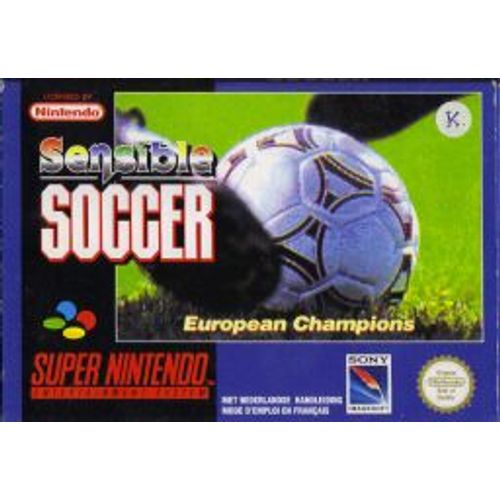 Sensible Soccer (Version Euro) Snes