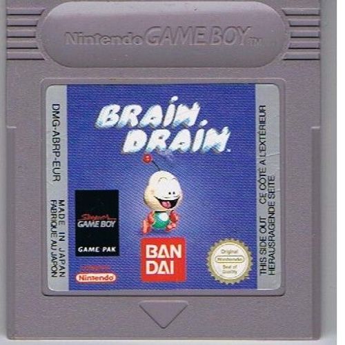 Brain Drain (Version Euro Noir Et Blanc)