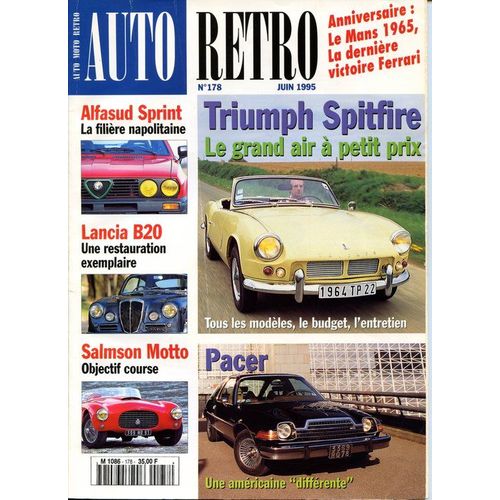 Auto Retro N° 178 : Triumph Spitfire / Pacer