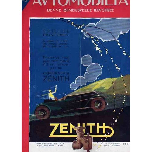 Automobilia  N° 287 : Zenith (Pub)