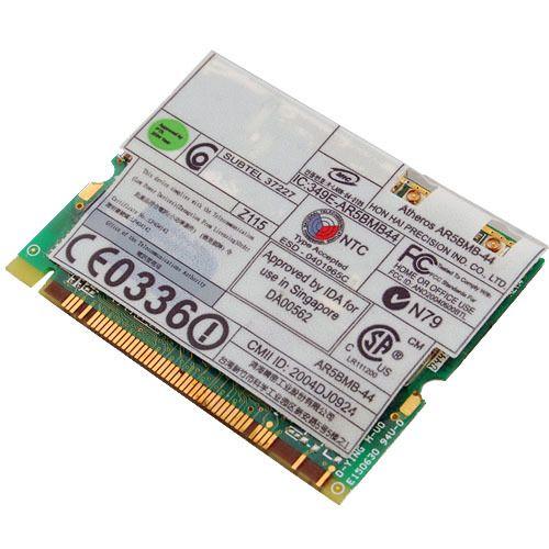 Carte Wifi Mini Pci pour IBM X40 - Adaptateur réseau - 802.11 a/b/g Atheros 39T0082 T60H814.03 J79507 AR5BMB-44 2004DJ0924