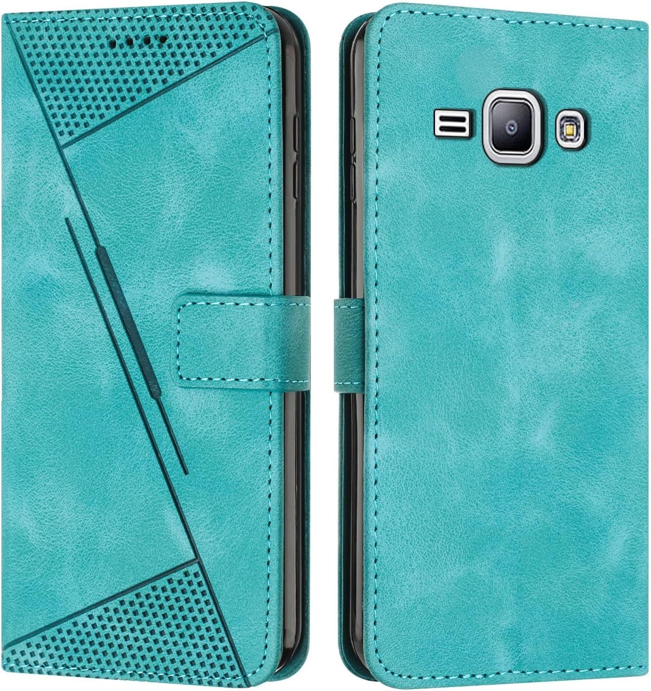 Boite A Flip Telephonique Compatible Avec Samsung Galaxy J1 Etui Portefeuille A Rabat Avec Fente For Carte Et Dragonne Compatible Avec Samsung Galaxy J1 Cas De Telephone Portable ( Color : Ye?Il )