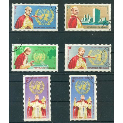 Togo - Pape Paul Vi - 1966.