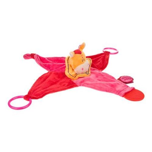 Doudou Et Compagnie Vache Cow Kuh Indidous Indidou Rose Anneau Dentition Eveil