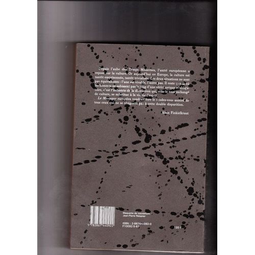 Le Messager Europeen Numero 1