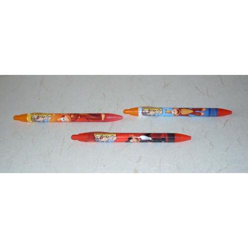 Stylo À Bille Kingolotto / Crayon À Bille Kingolotto - Lot De 3