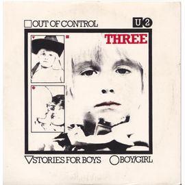 U2 Out Of Control 7" Irish Red Cbs