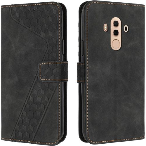 Coque Pour Huawei Mate 10 Pro, ¿¿Tui Housse Protection En Cuir Pu [Pochette De Portefeuille] [Magn¿¿Tique], Antichoc Etui ¿¿ Rabat Pour Huawei Mate 10 Pro (Noir)