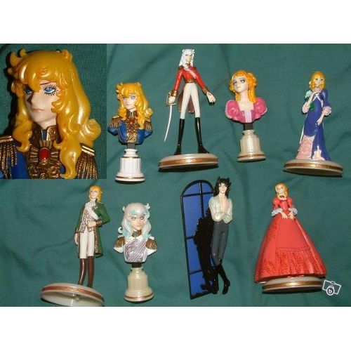 Set De 8 Figurine Lady Oscar (Par Furuta)