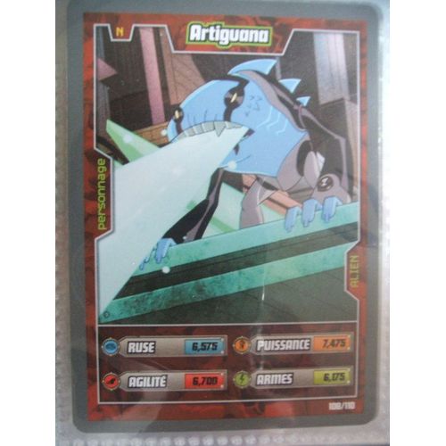 Ben 10 Alien Aventures : Personnage Alien Artiguana 108/110
