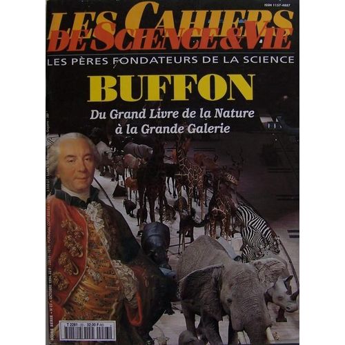 Les Cahiers De Science & Vie Hors-Série N° 23 : Les Pères Fondateurs De La Science : Buffon
