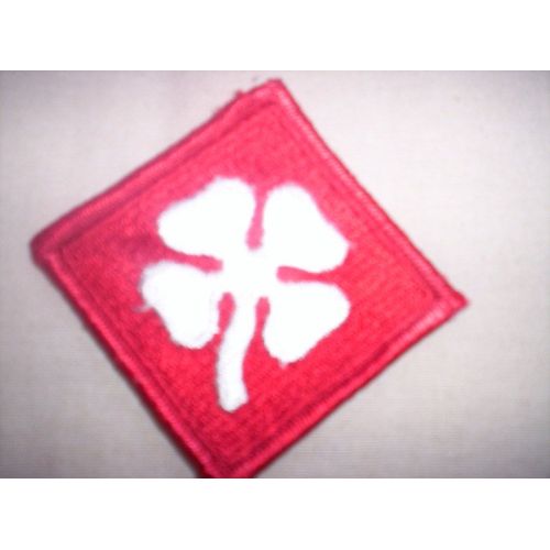 Patchs Us 4th Army Couleur