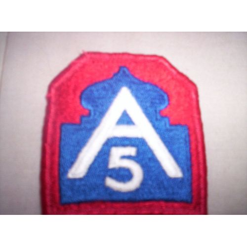Patch Us 5th Army Couleur