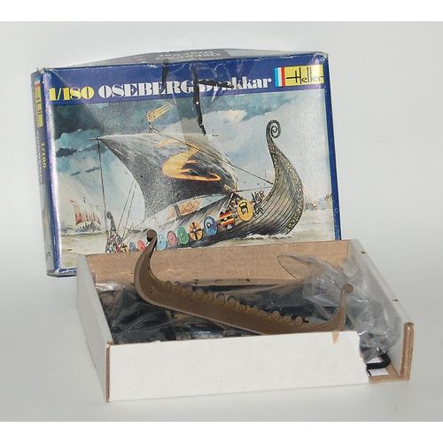 Maquette Drakar Oseberg Viking - 1/180-Heller