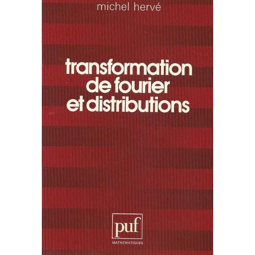 Transformation De Fourier Et Distributions