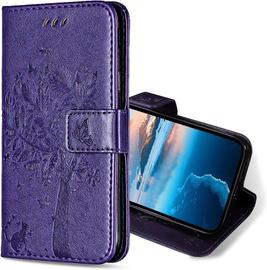 Coque Pour Realme 7 Pro, Etui Protection Housse Premium En Cuir Pu, Antichoc ¿¿Tui ¿¿ Rabat Portefeuille Flip Case Pour Realme 7 Pro (Violet)