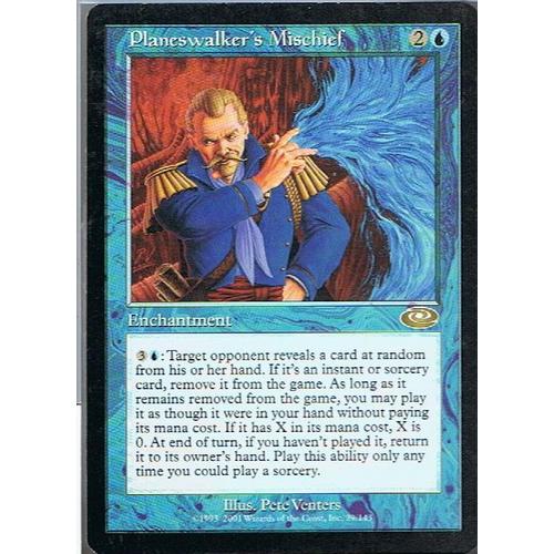 Planeswalker s Mischief Malice selon l Arpenteur Magic MTG