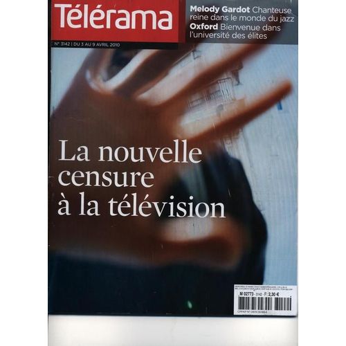 Télérama  N° 3142 : La Nouvelle Censure À La Télévision