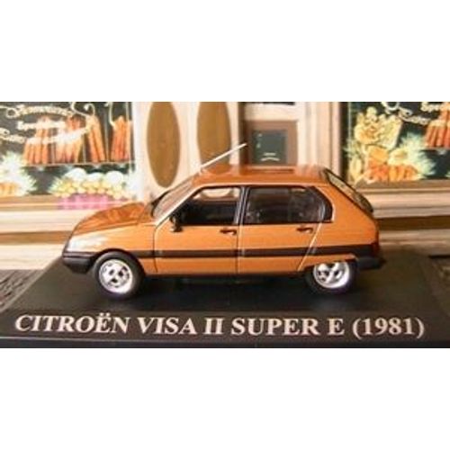 Citroen Visa Ii Super E 1981 New 1/43 Ixo Altaya Brown-Ixo