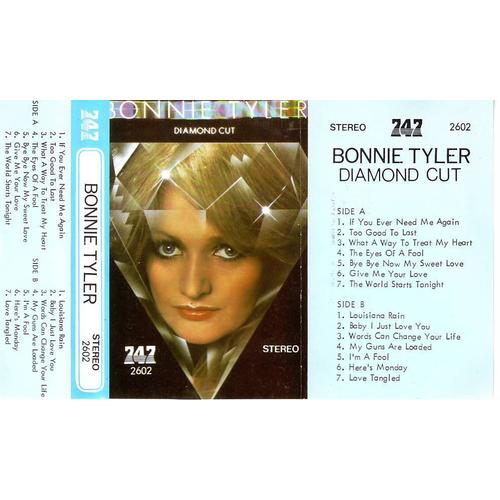 Bonnie Tyler - Diamond Cut - Cassette Marocaine