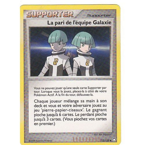 Le Pari De L'équipe Galaxie 115/123 Diamant Et Perle Tresors Mystérieux