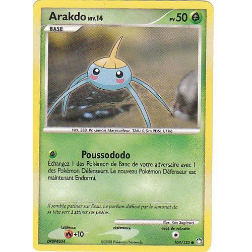 Arakdo Niv 14 50pv 104/123 Diamant Et Perle Tresors Mystérieux